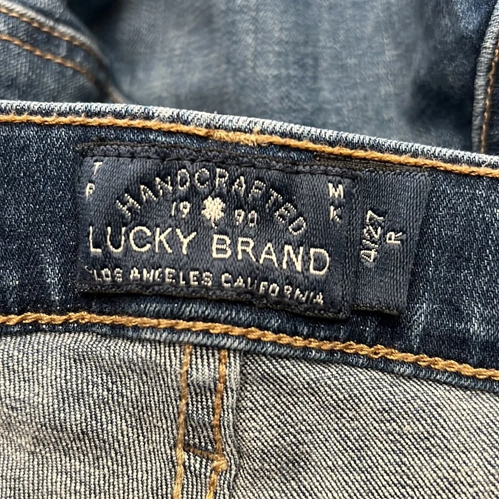 Lucky Brand Medium Blue Bootcut Jeans with Fading size 4/27 - Picture 4 of 5